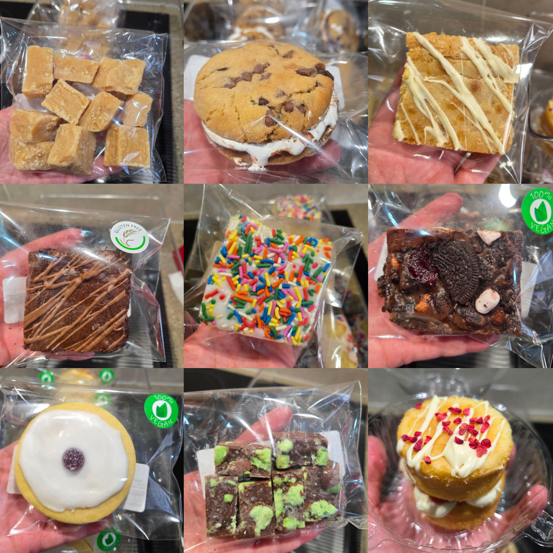 Sample bake photo